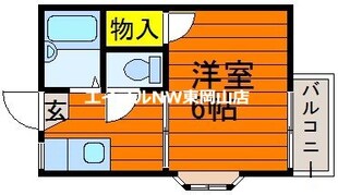 トピア国富けやき通りの物件間取画像